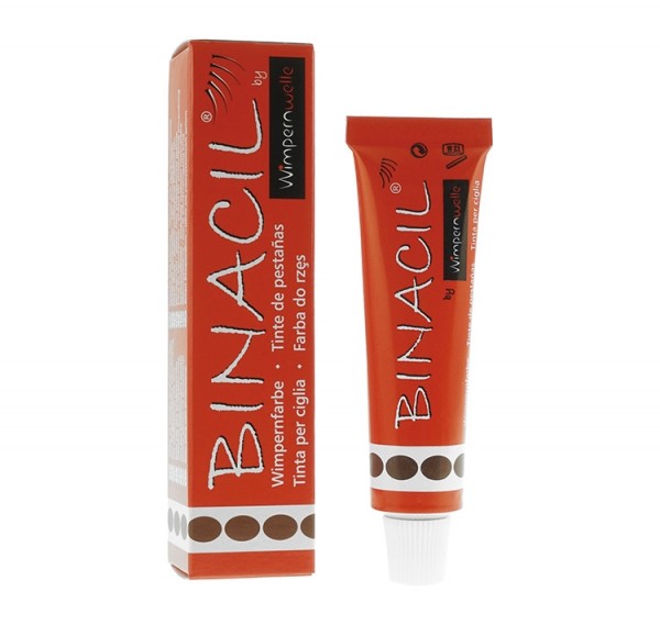 BINACIL® Wimpern- und Augenbrauenfarbe, braun, 15 g