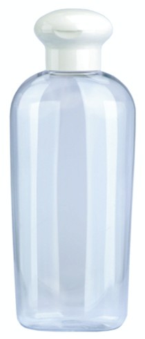 Kosmetik-Flasche, Kunststoff klar, 200 ml