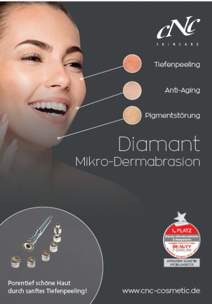Poster A1 Diamant Mikrodermabrasion