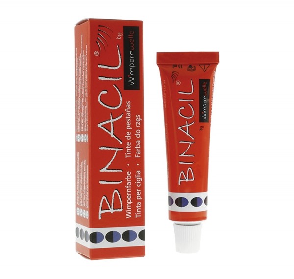 BINACIL® Wimpern- und Augenbrauenfarbe, blauschwarz, 15 g