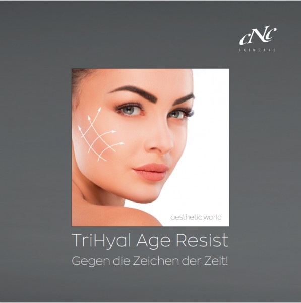 aesthetic world TriHyal Age Resist Endkundenbroschüre