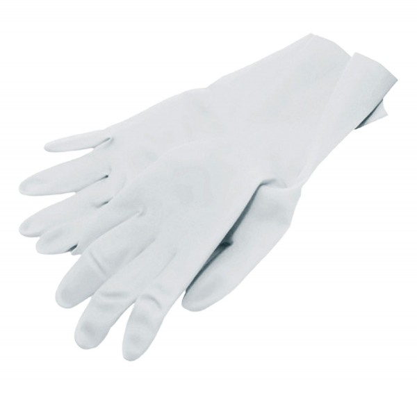Handschuhe Latex, weiß, gepudert, Größe M, 100 Stk.