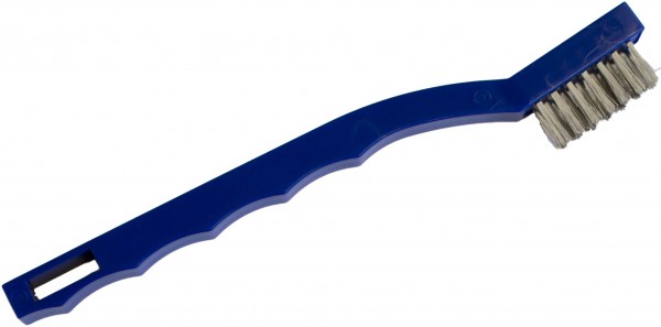 Instrumentenreinigungsbürste mit Edelstahlborsten, Länge: 18 cm