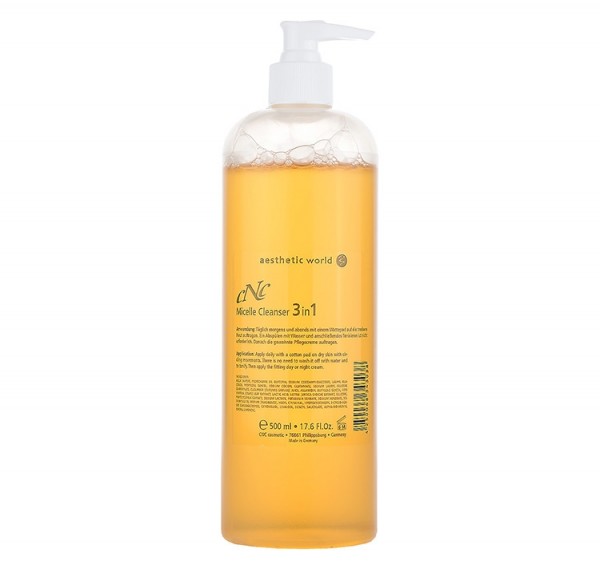 aesthetic world Micelle Cleanser 3in1, 500 ml