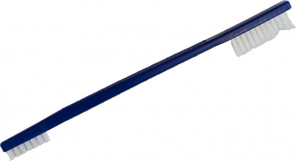 Instrumentenreinigungsbürste mit Nylonborsten, 2-seitig, Länge: 18 cm