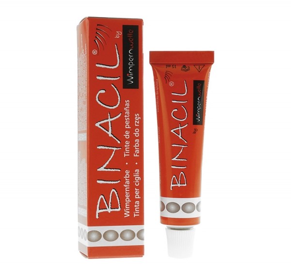 BINACIL® Wimpern- und Augenbrauenfarbe, lichtbraun, 15 g