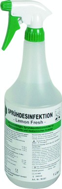 Sprühdesinfektion, Lemonfresh 1000 ml