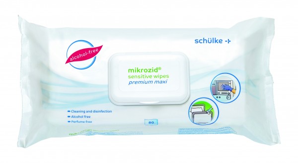 mikrozid® sensitive premium wipes maxi, 80 Stck